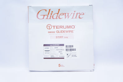 Terumo PS35263A Glidewire Radiopaque Stiff Type 0.89mm x 260 x 3cm (x) - Box of 5